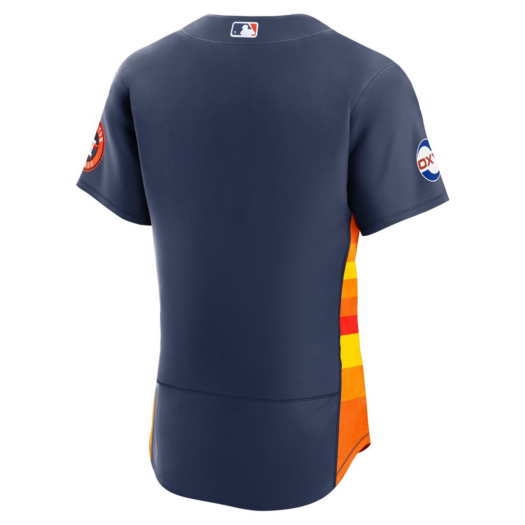 Houston Astros Nike Alternate 2 Authentic Jersey - Navy Team Jersey Sports Fan Apparel