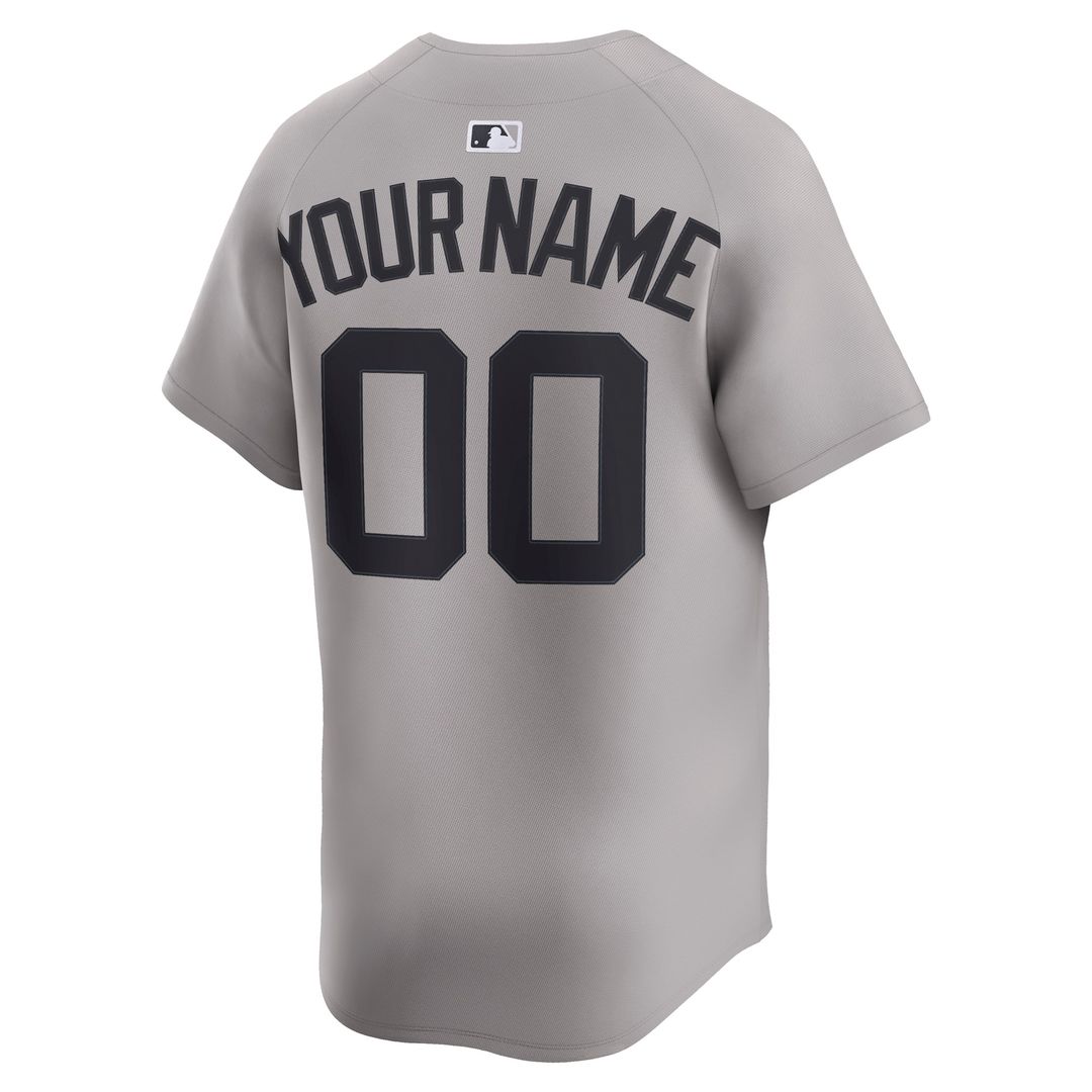 New York Yankees Nike Home Limited Custom Jersey - White Team Jersey Sports Fan Apparel