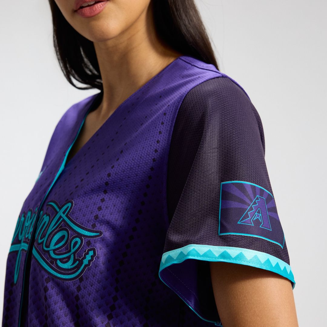 Arizona Diamondbacks Corbin Carroll Nike Women's 2025 City Connect Limited Player Jersey - Purple Team Jersey Sports Fan Apparel