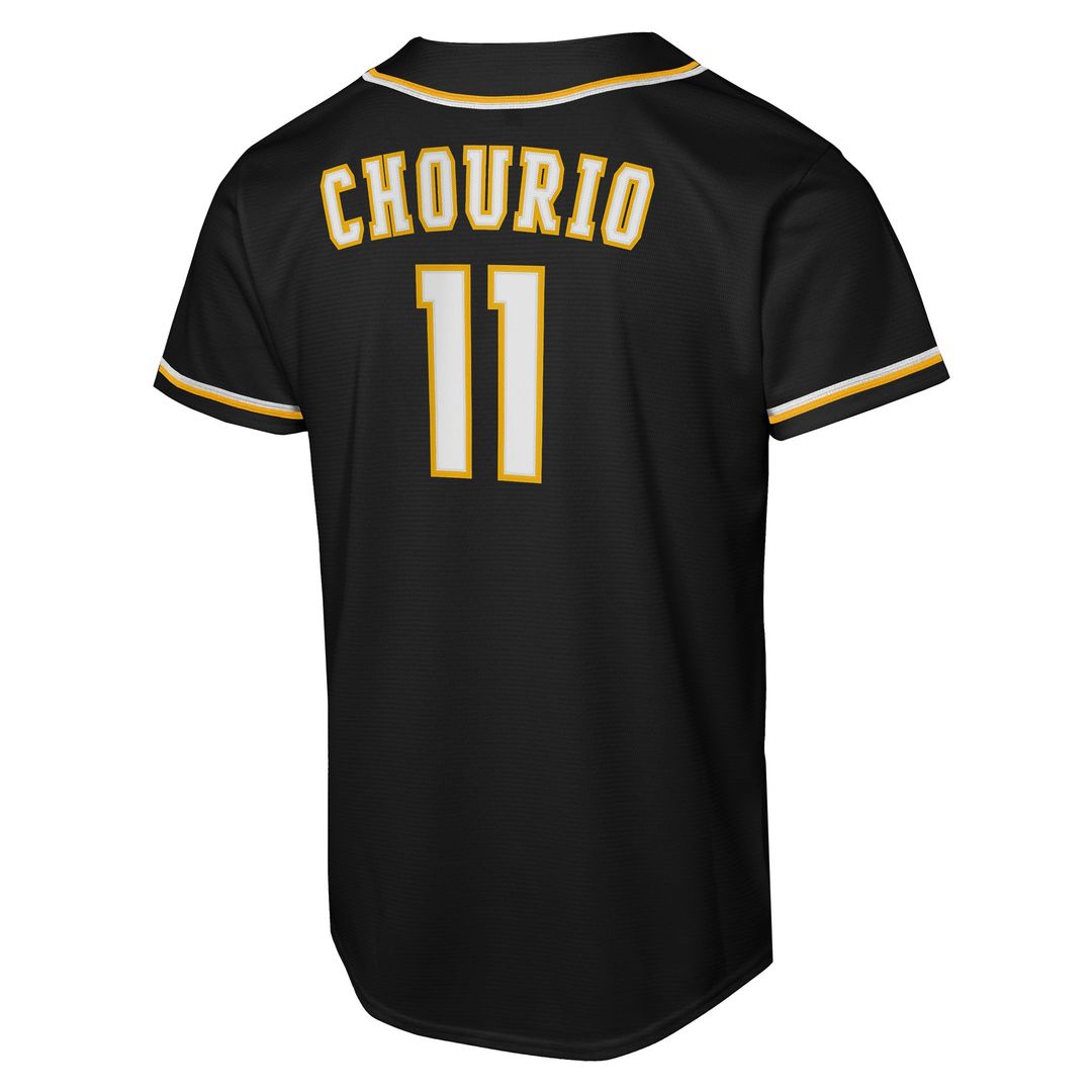 Milwaukee Brewers Jackson Chourio Nike Youth Fashion Replica Player Jersey - Black Team Jersey Sports Fan Apparel