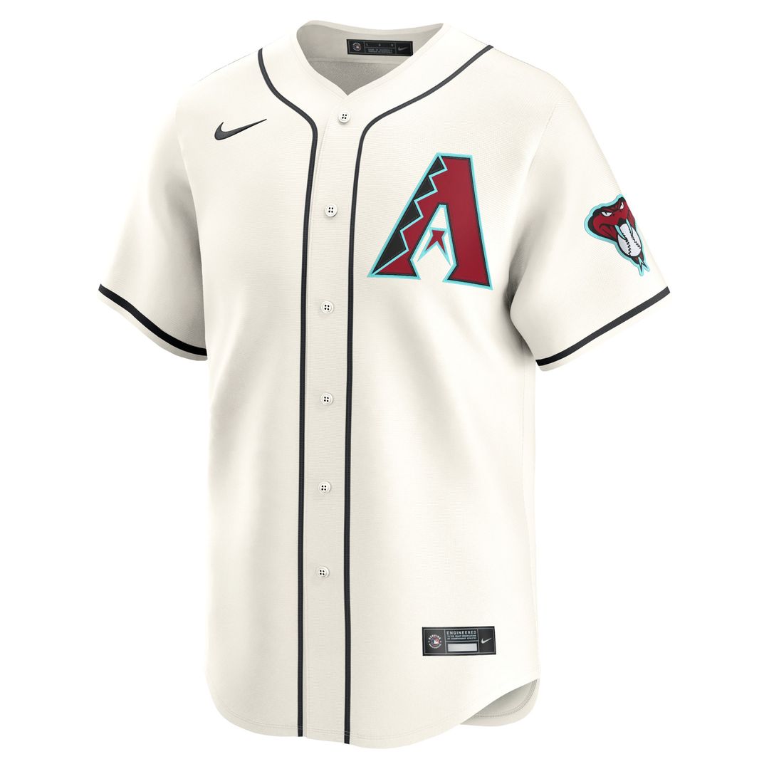 Arizona Diamondbacks Corbin Carroll Nike Home Limited Player Jersey - White Team Jersey Sports Fan Apparel