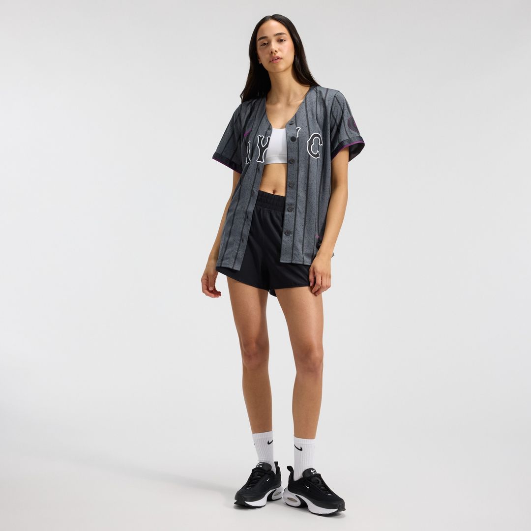 New York Mets Nike Women's City Connect Limited Jersey - Gray Team Jersey Sports Fan Apparel