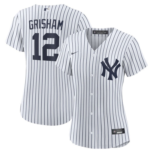 New York Yankees Trent Grisham Nike Women's Home Replica Jersey - White Team Jersey Sports Fan Apparel