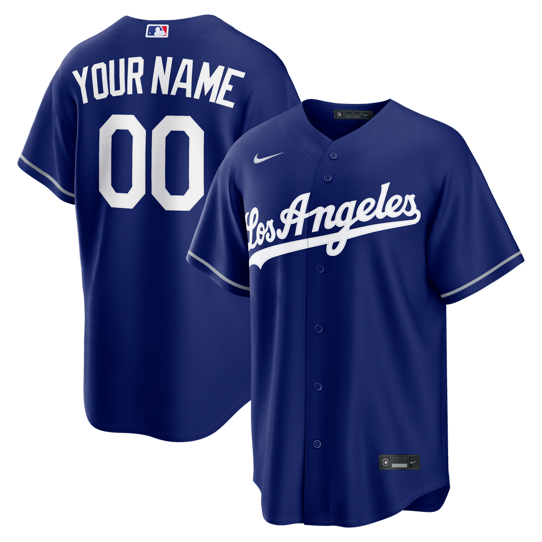 Los Angeles Dodgers Nike Home Replica Custom Jersey - White Team Jersey Sports Fan Apparel