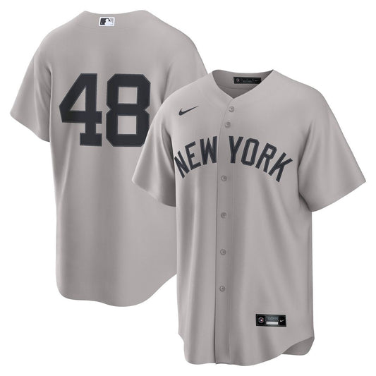 New York Yankees Paul Goldschmidt Nike Road Replica Jersey - Gray Team Jersey Sports Fan Apparel
