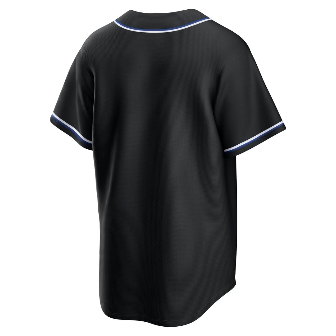 Kansas City Royals Nike Fashion Replica Black Out Jersey Team Jersey Sports Fan Apparel
