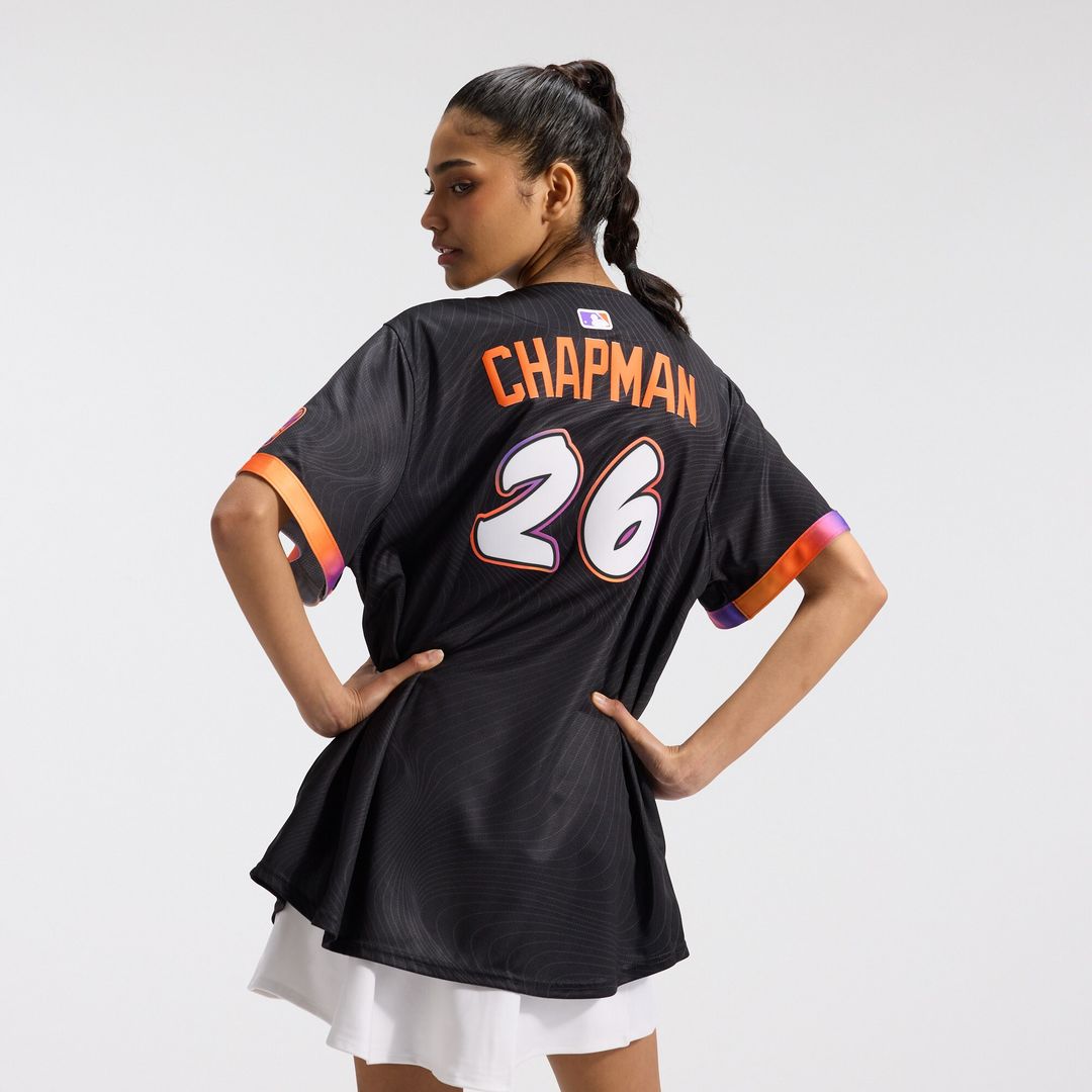 San Francisco Giants Matt Chapman Nike Women's 2025 City Connect Limited Jersey - Anthracite Team Jersey Sports Fan Apparel