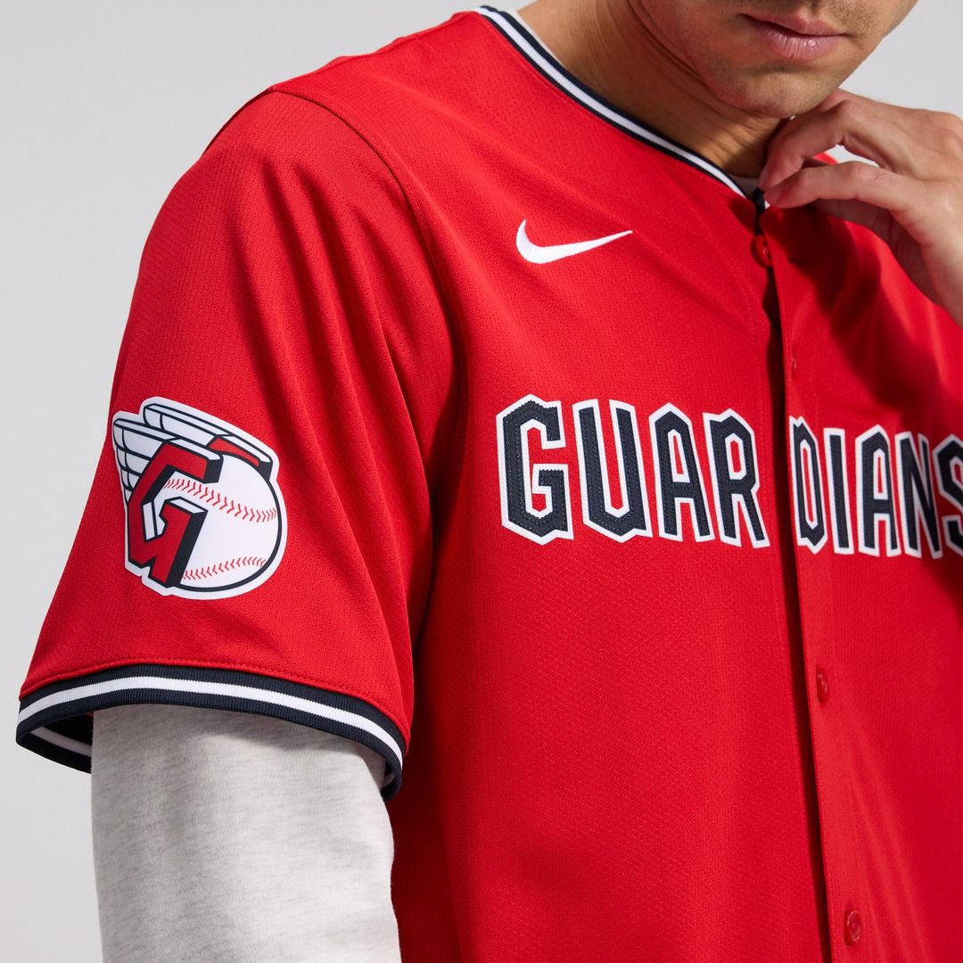 Cleveland Guardians Nike Alternate Limited Jersey - Red Team Jersey Sports Fan Apparel