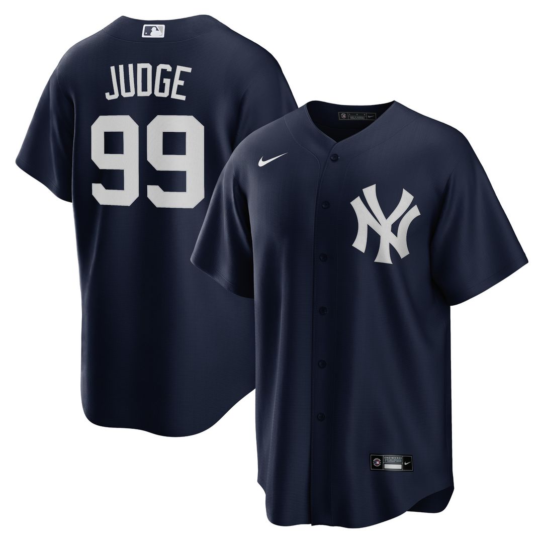 New York Yankees Aaron Judge Nike 2020 Spring Training Replica Player Jersey - Navy Team Jersey Sports Fan Apparel