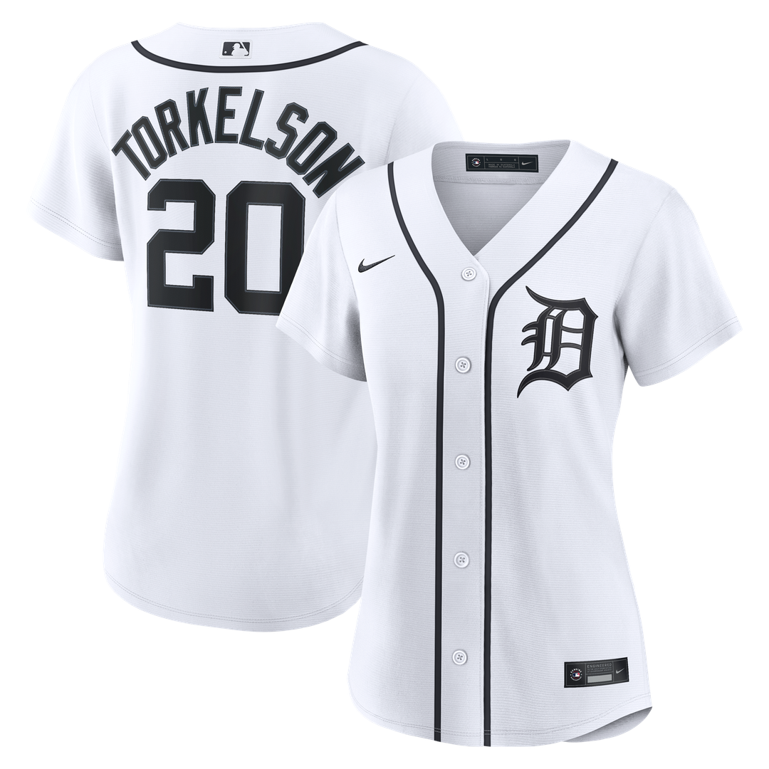 Detroit Tigers Spencer Torkelson Nike Women's Home Replica Jersey - White Team Jersey Sports Fan Apparel