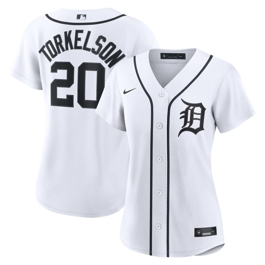 Detroit Tigers Spencer Torkelson Nike Women's Home Replica Jersey - White Team Jersey Sports Fan Apparel