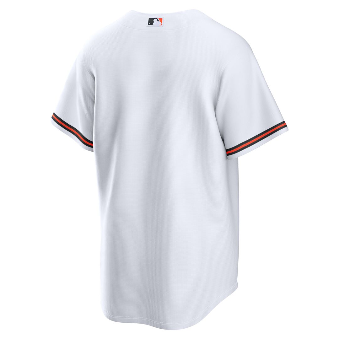 Baltimore Orioles Nike Home Replica Jersey - White Team Jersey Sports Fan Apparel