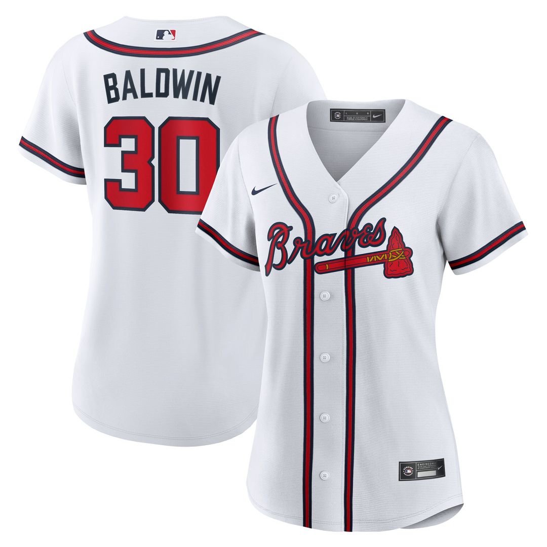 Atlanta Braves Drake Baldwin Nike Women's Home Replica Jersey - White Team Jersey Sports Fan Apparel