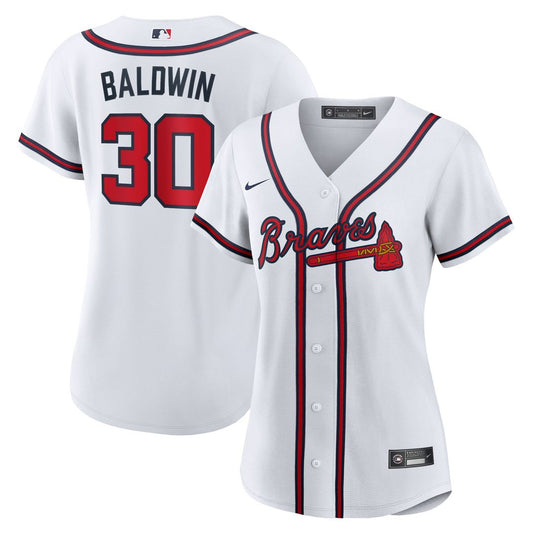 Atlanta Braves Drake Baldwin Nike Women's Home Replica Jersey - White Team Jersey Sports Fan Apparel
