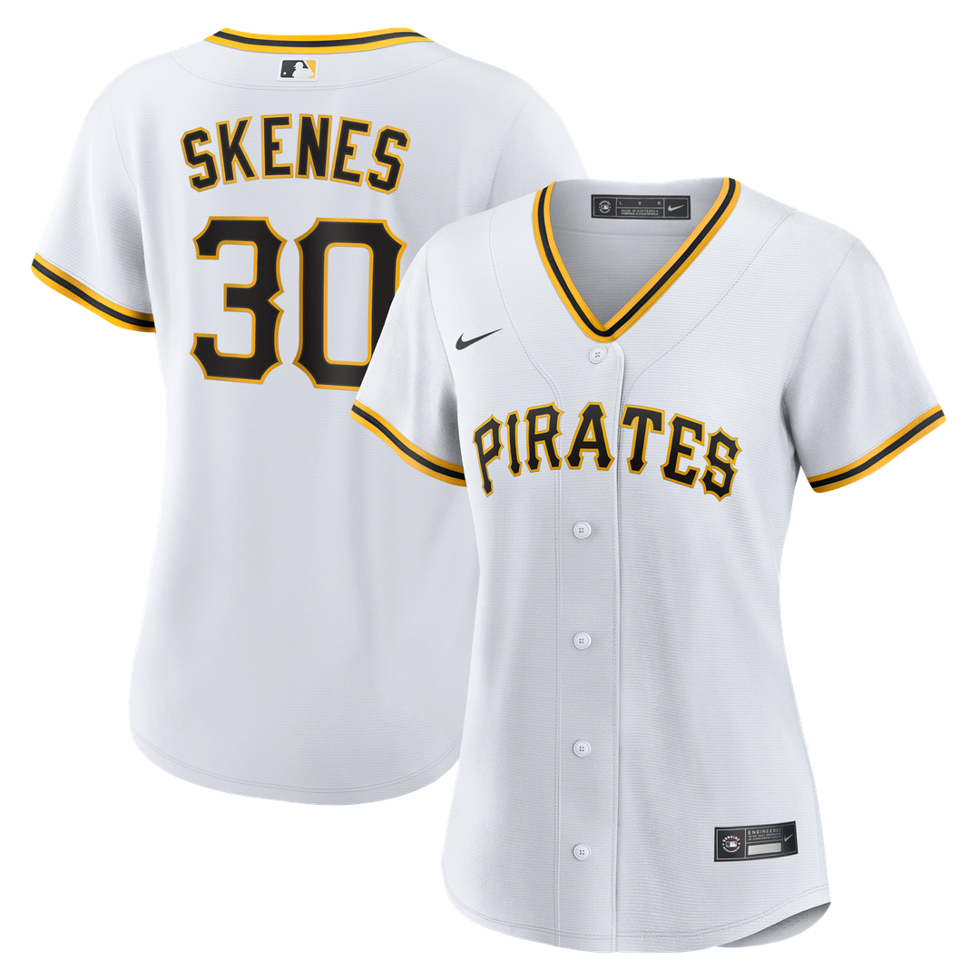 Pittsburgh Pirates Paul Skenes Nike Women's Home Replica Player Jersey - White Team Jersey Sports Fan Apparel