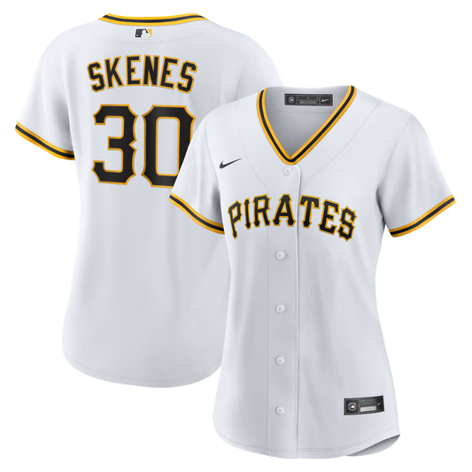 Pittsburgh Pirates Paul Skenes Nike Women's Home Replica Player Jersey - White Team Jersey Sports Fan Apparel