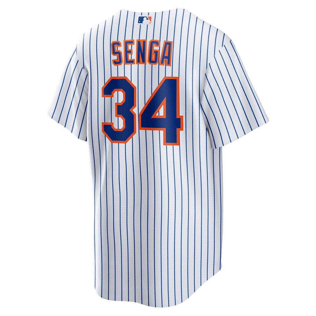 New York Mets Kodai Senga Nike Home Replica Player Jersey - White/Royal Team Jersey Sports Fan Apparel