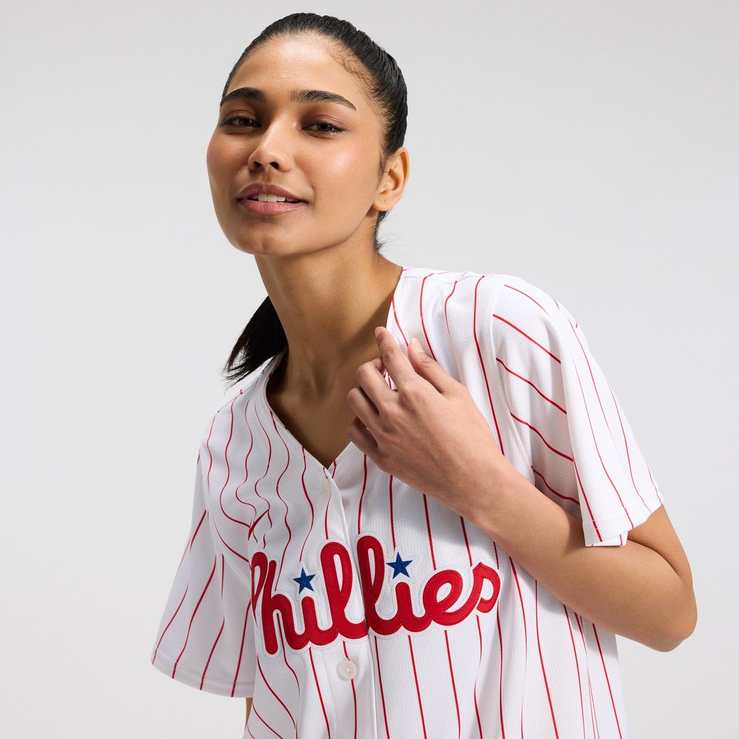 Philadelphia Phillies Nike Women's Alternate Limited Jersey - Light Blue Team Jersey Sports Fan Apparel