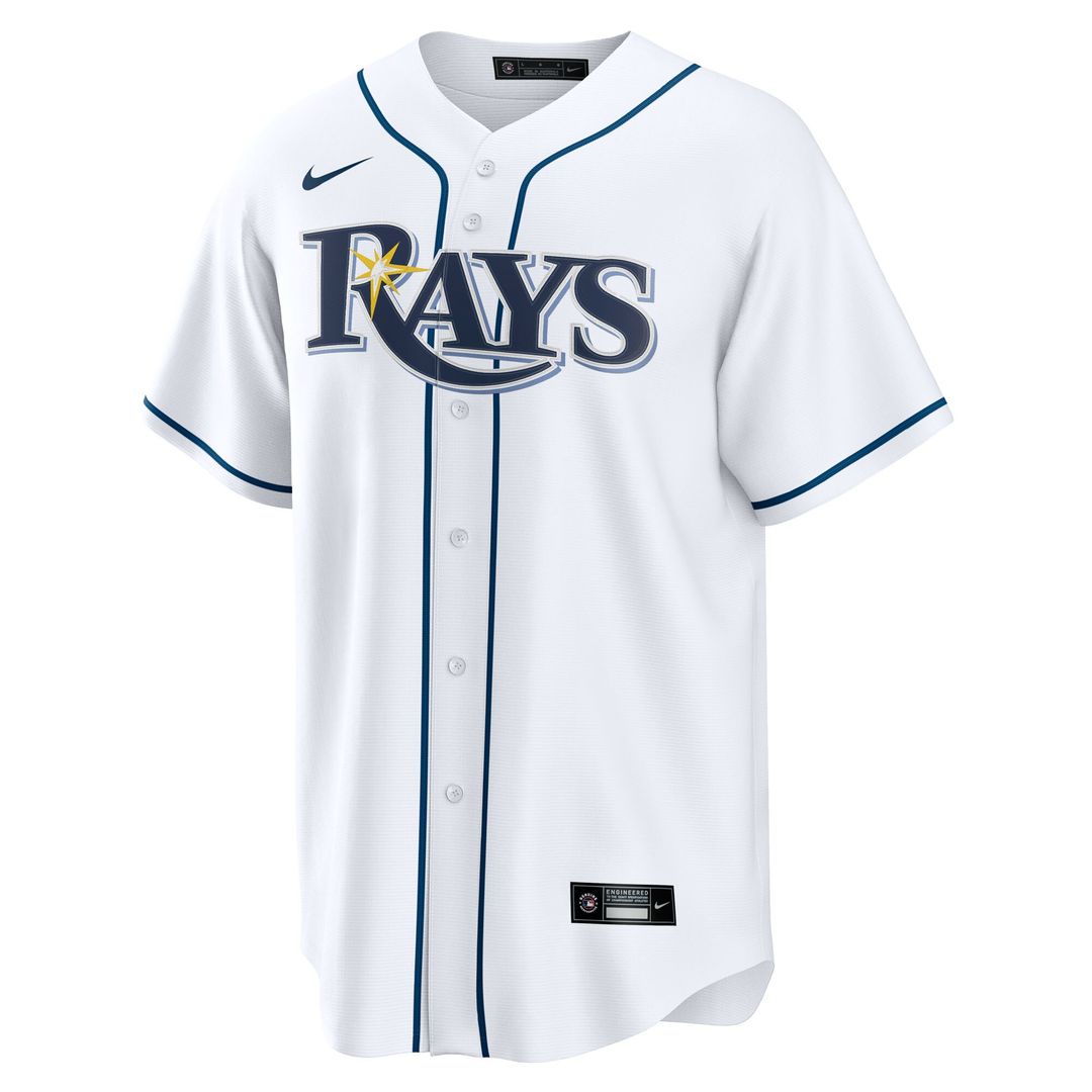 Tampa Bay Rays Jonathan Aranda Nike Home Replica Jersey - White Team Jersey Sports Fan Apparel