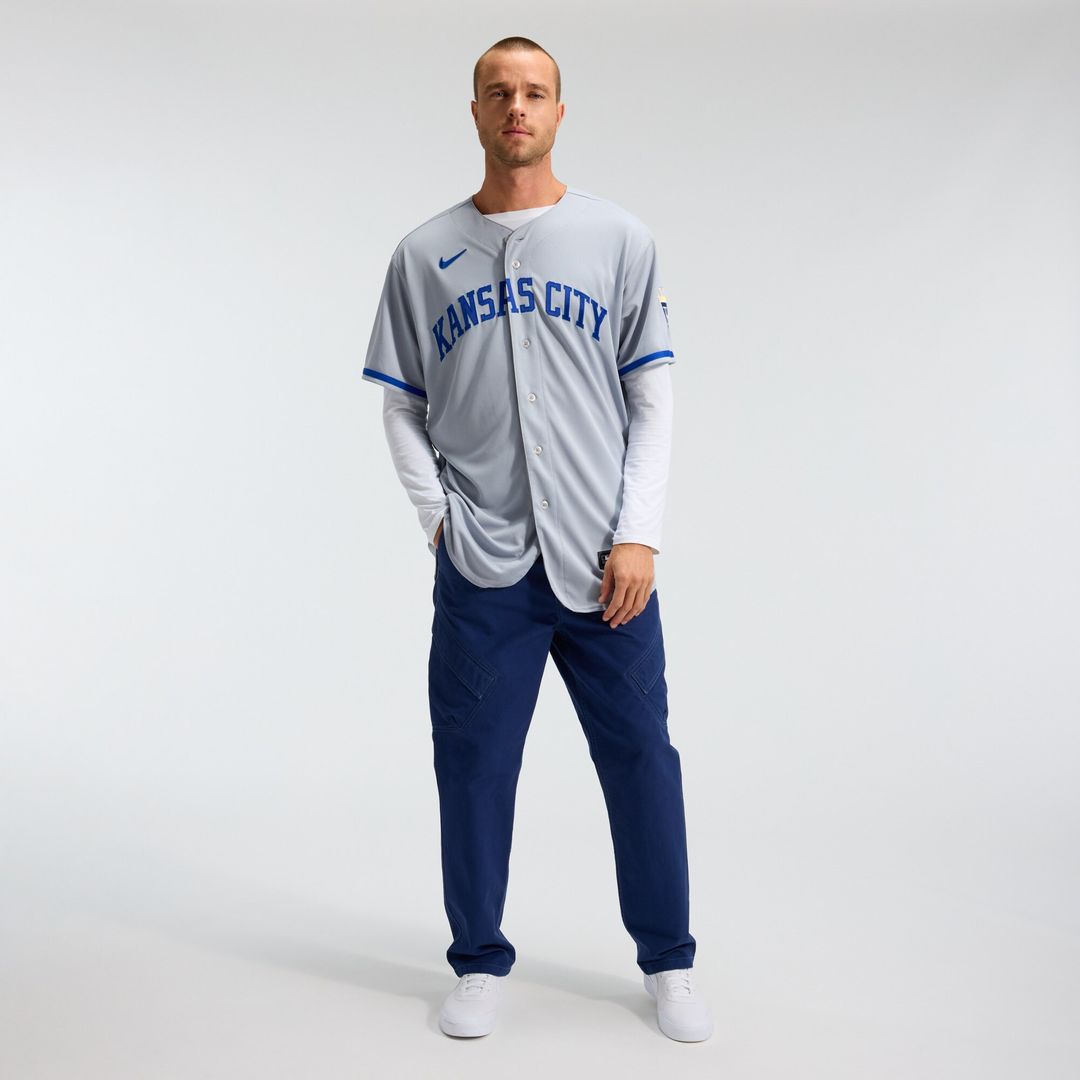 Kansas City Royals Nike 2022 Road Authentic Jersey - Gray Team Jersey Sports Fan Apparel