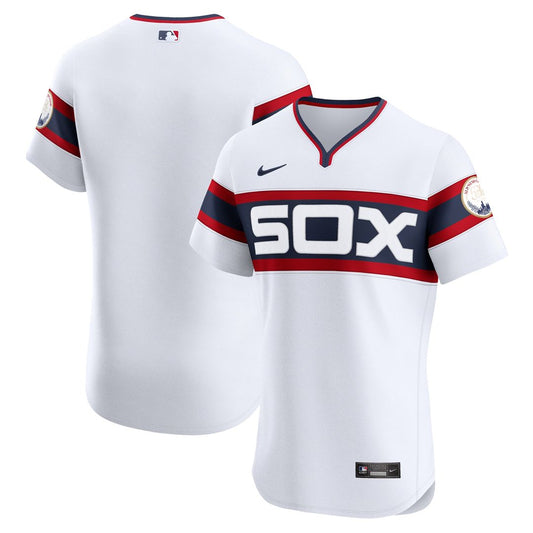 Chicago White Sox Nike Alternate Vapor Premier Elite Patch Jersey - White Team Jersey Sports Fan Apparel