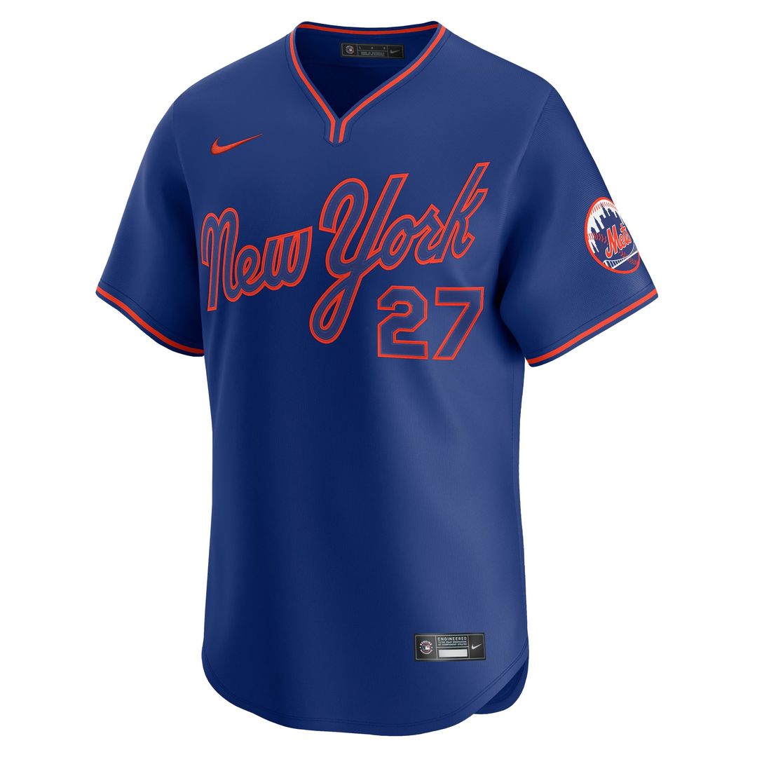 New York Mets Mark Vientos Nike Alternate Limited Player Jersey - Royal Team Jersey Sports Fan Apparel