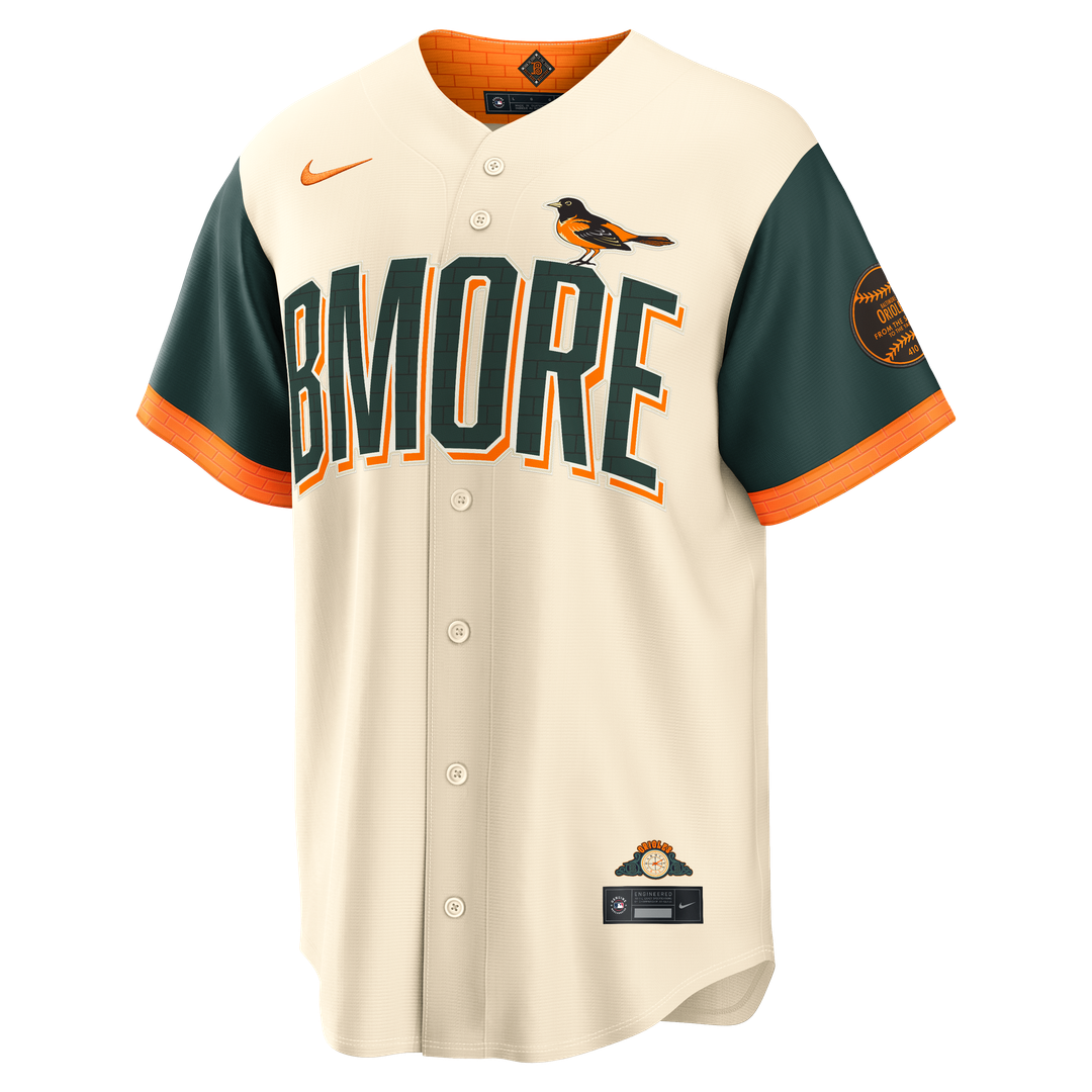 Baltimore Orioles Nike 2026 City Connect Stadium Jersey - Cream Team Jersey Sports Fan Apparel