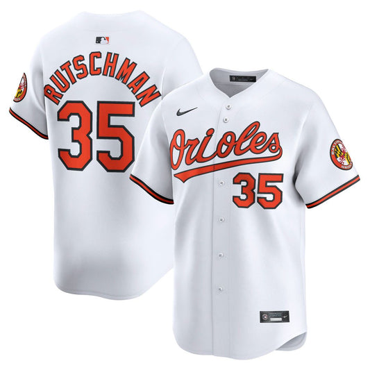 Baltimore Orioles Adley Rutschman Nike Home Limited Player Jersey - White Team Jersey Sports Fan Apparel