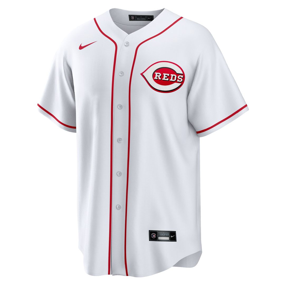 Cincinnati Reds Nike Home Blank Replica Jersey - White Team Jersey Sports Fan Apparel