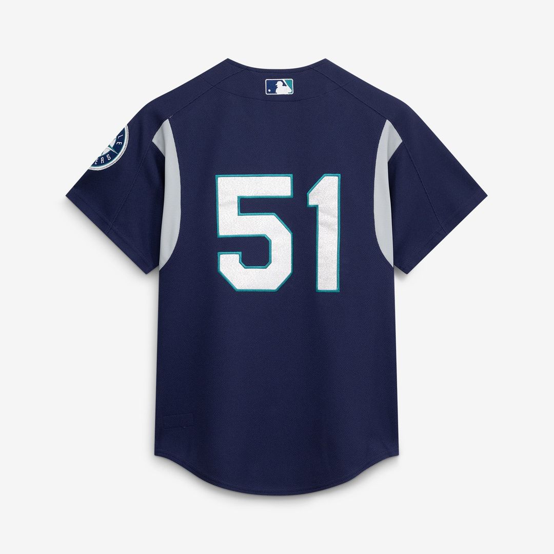 Seattle Mariners Ichiro Suzuki Mitchell & Ness Cooperstown Batting Practice Jersey - Navy Team Jersey Sports Fan Apparel