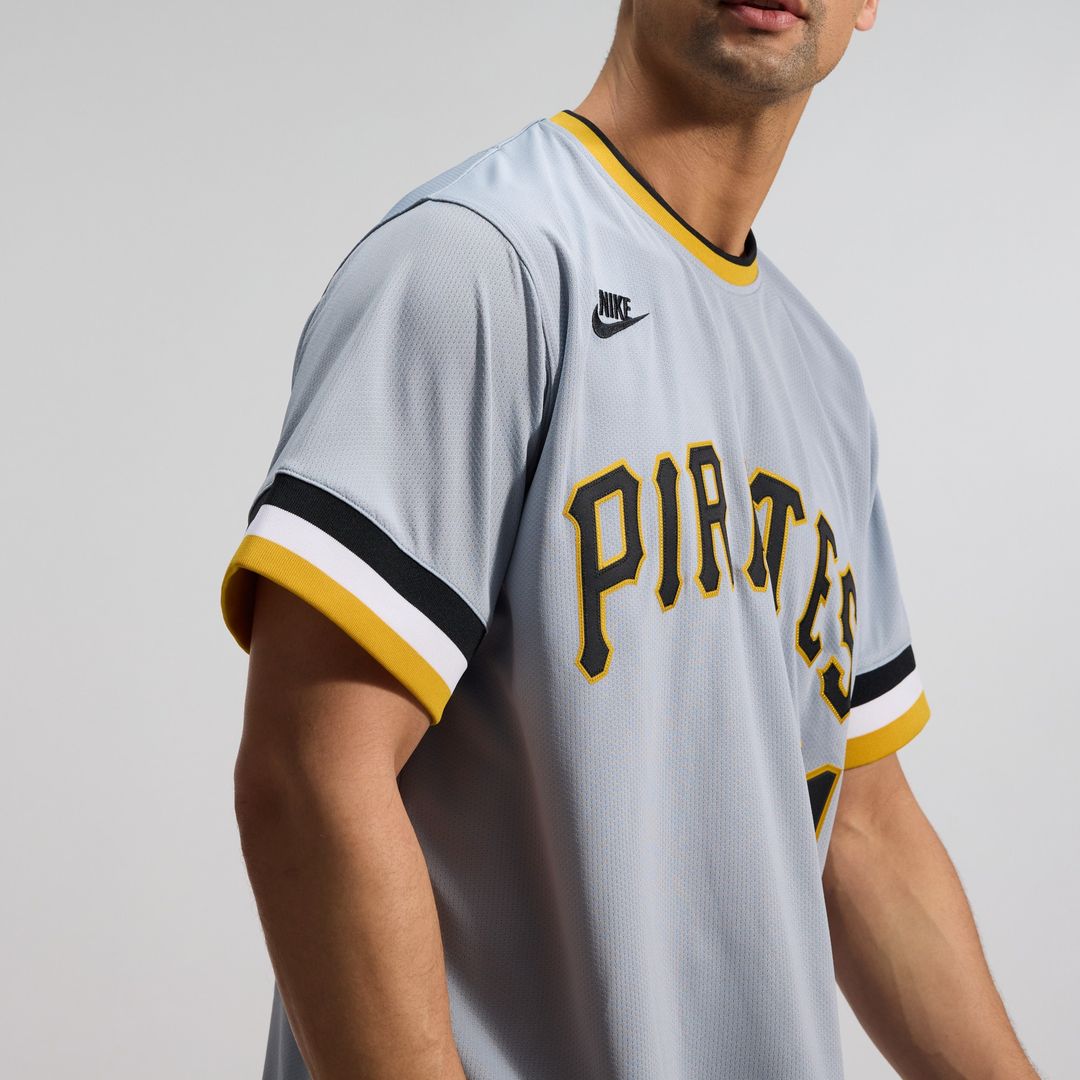 Pittsburgh Pirates Roberto Clemente Nike Throwback Cooperstown Limited Jersey - Gray Team Jersey Sports Fan Apparel