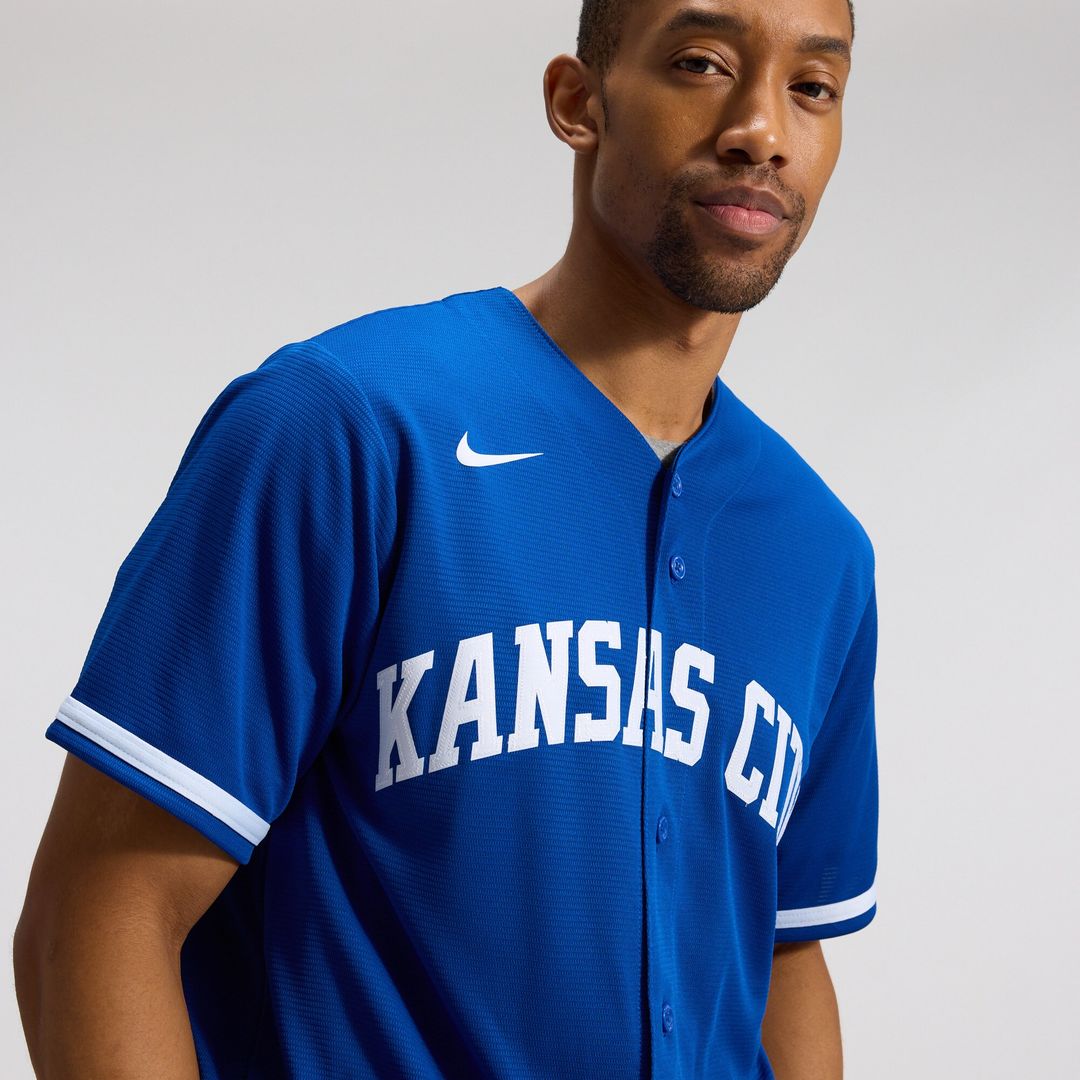 Kansas City Royals Nike Alternate Replica Team Jersey - Royal Team Jersey Sports Fan Apparel