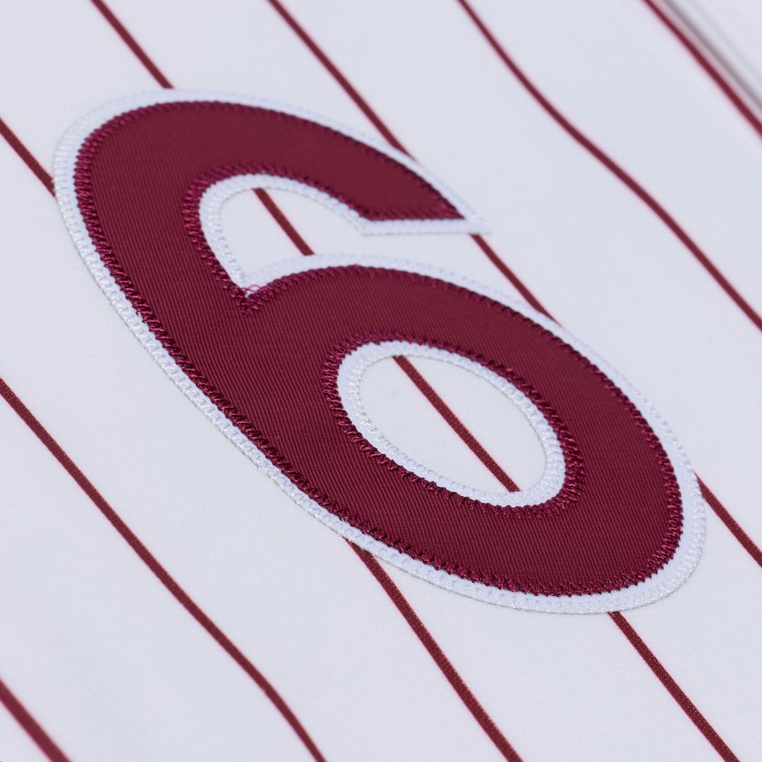 Philadelphia Phillies Jimmy Rollins Mitchell & Ness 2003 Cooperstown Authentic Jersey - White Team Jersey Sports Fan Apparel