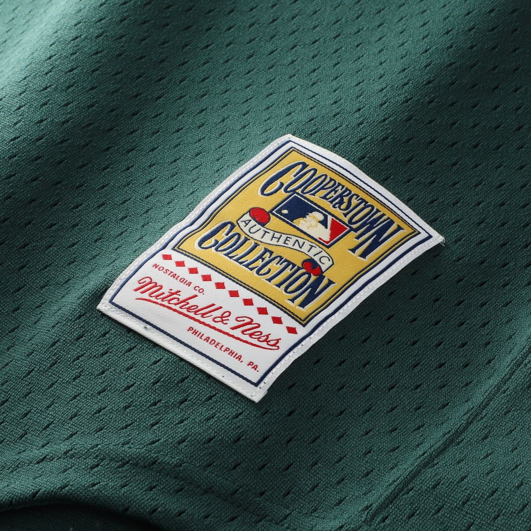 Athletics Rickey Henderson Mitchell & Ness Authentic Batting Practice Jersey - Green Team Jersey Sports Fan Apparel