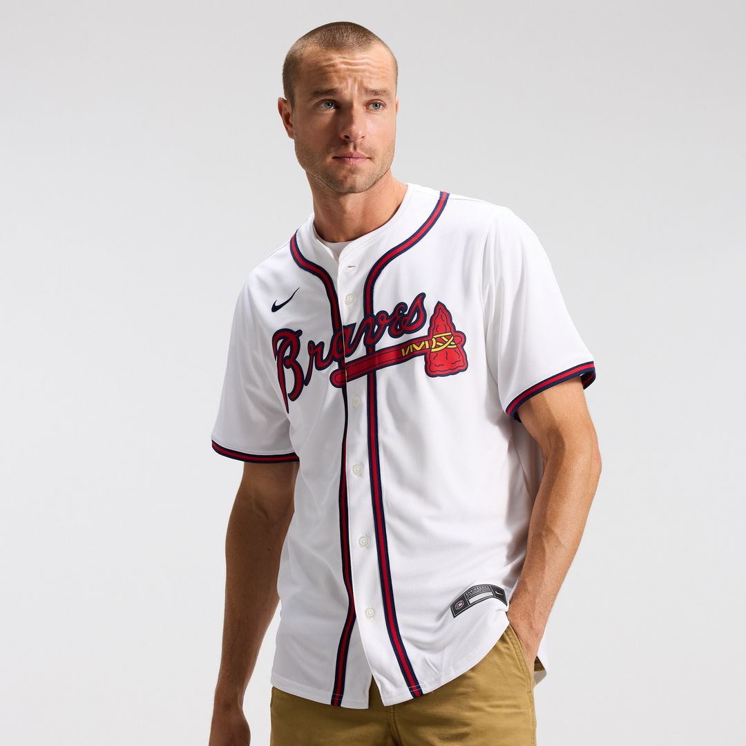 Atlanta Braves Nike Home Limited Jersey - White Team Jersey Sports Fan Apparel
