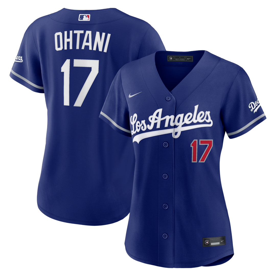 Los Angeles Dodgers Shohei Ohtani Nike Women's Alternate Stadium Jersey - Royal Team Jersey Sports Fan Apparel