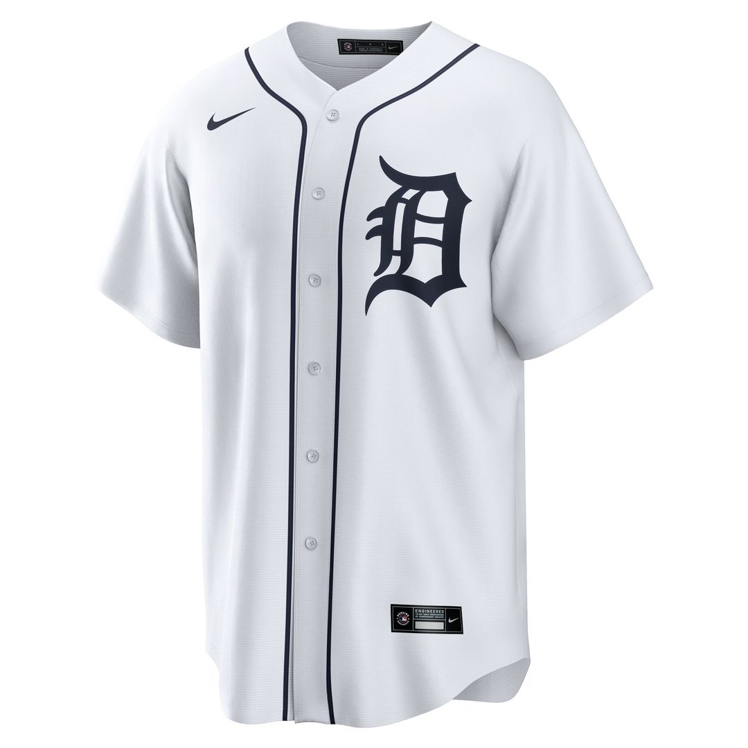 Detroit Tigers Colt Keith Nike Home Replica Jersey - White Team Jersey Sports Fan Apparel