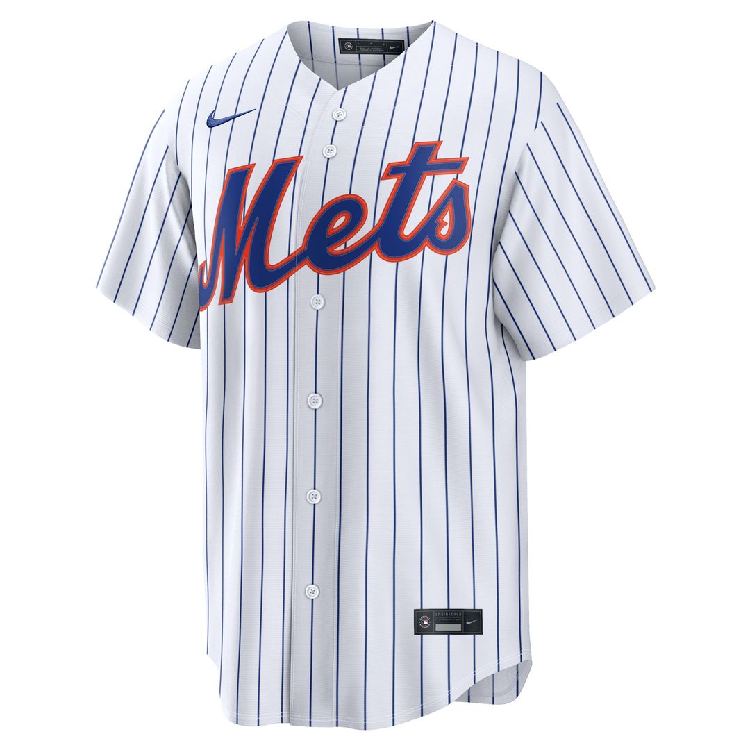 New York Mets Dedniel Núñez Nike Home Replica Jersey - White Team Jersey Sports Fan Apparel