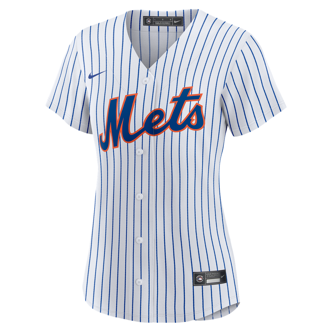 New York Mets Freddy Peralta Nike Women's Home Replica Jersey - White Team Jersey Sports Fan Apparel