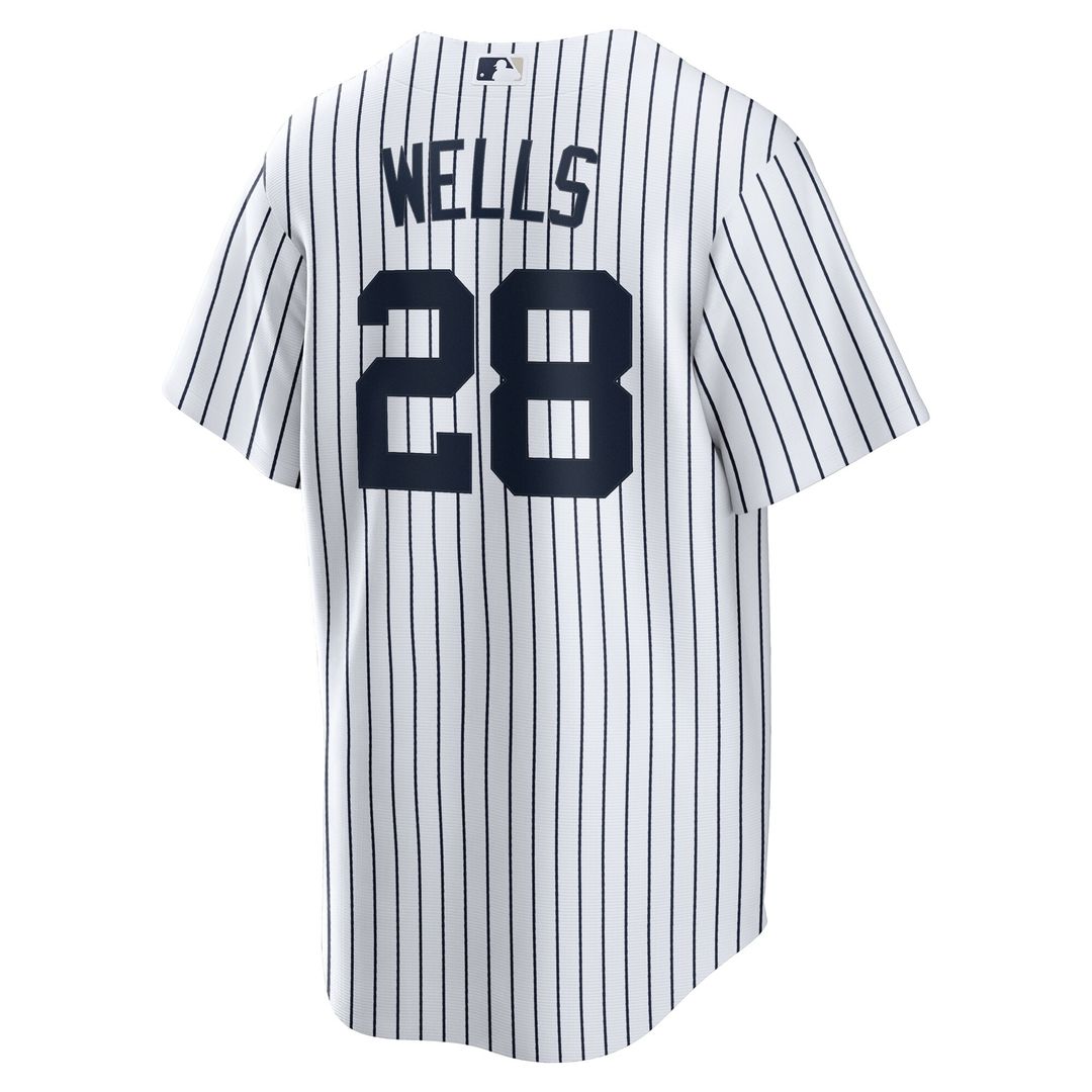 New York Yankees Austin Wells Nike Home Replica Jersey - White Team Jersey Sports Fan Apparel