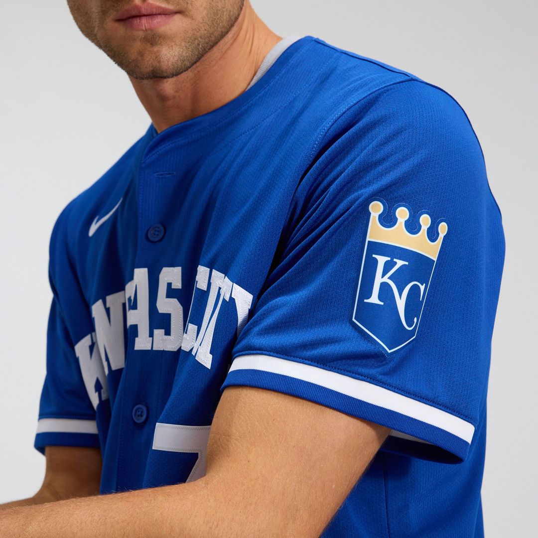 Kansas City Royals Bobby Witt Jr. Nike Alternate 2 Limited Player Jersey - Royal Team Jersey Sports Fan Apparel