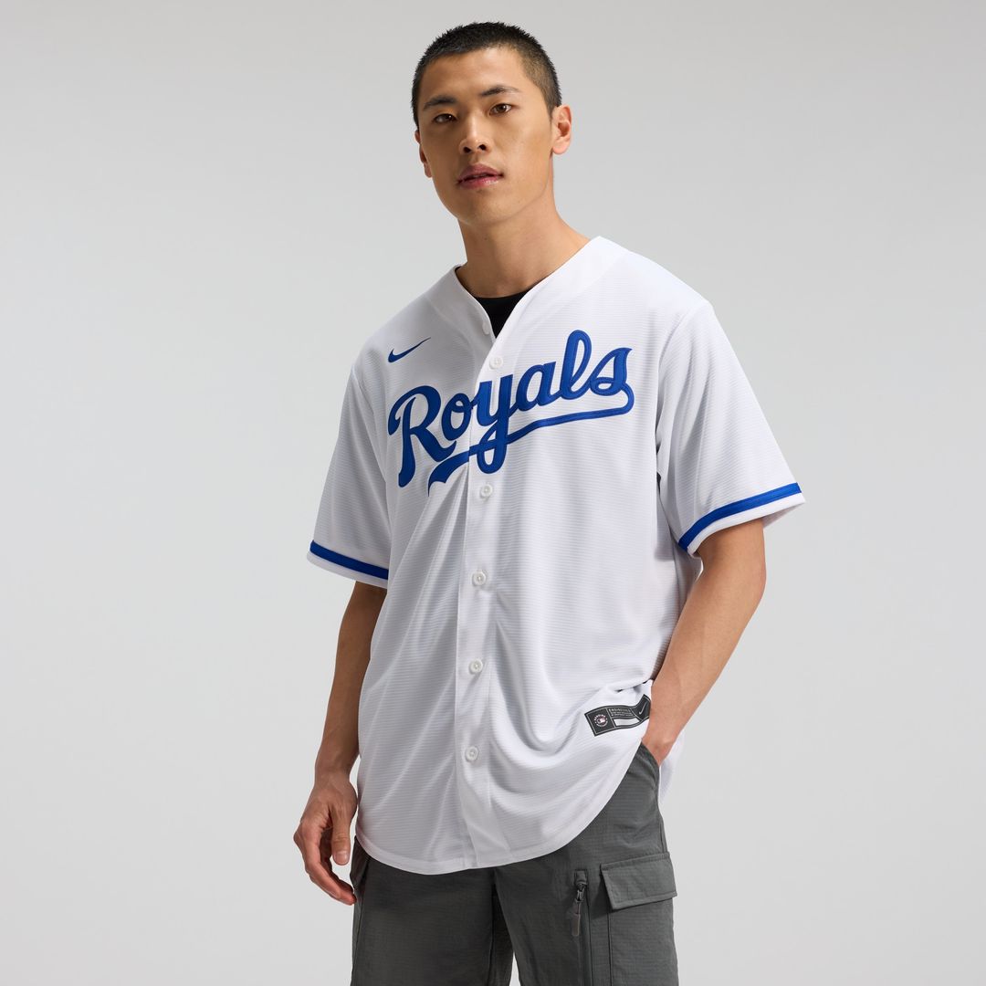 Kansas City Royals Bobby Witt Jr. Nike Home Replica Player Jersey - White Team Jersey Sports Fan Apparel