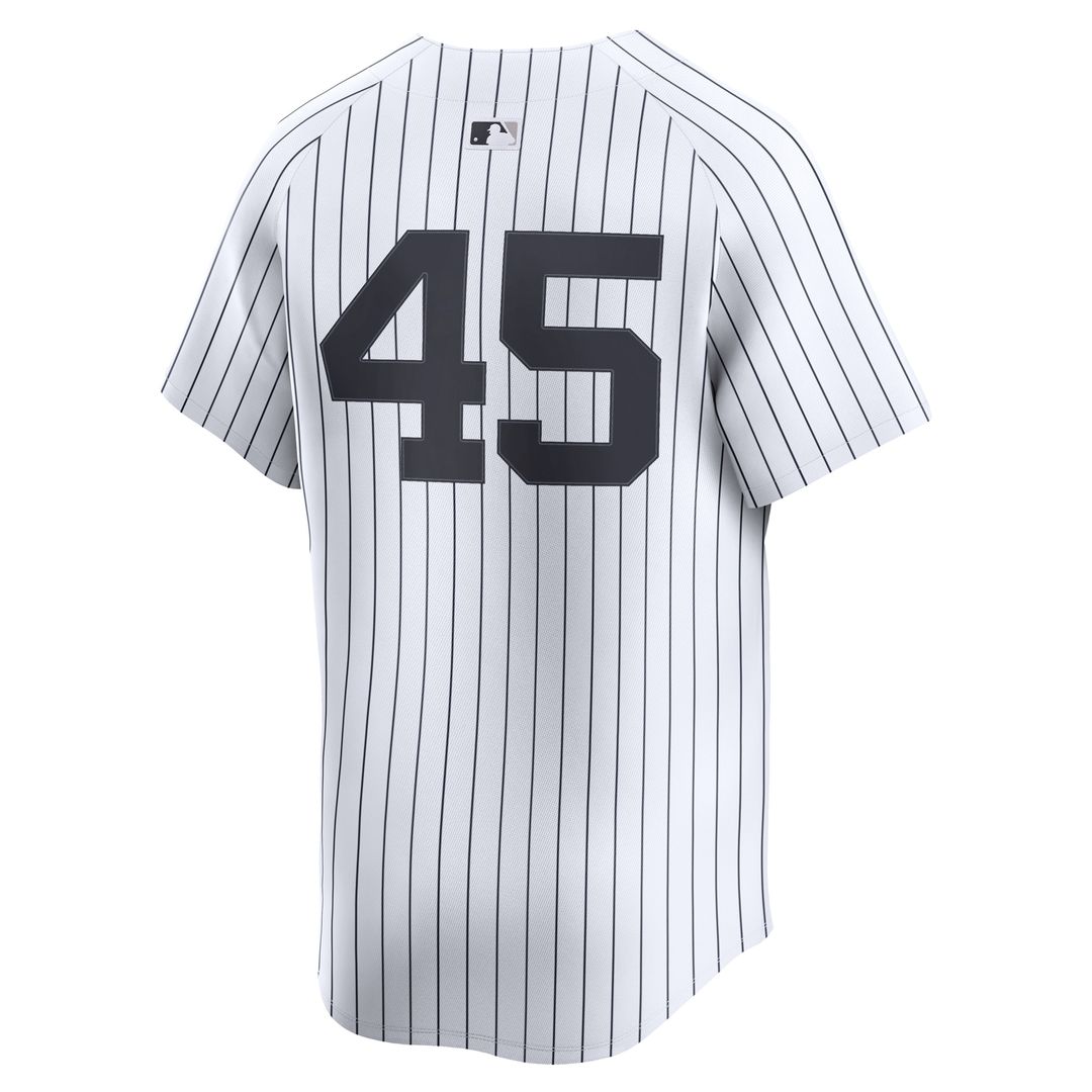 New York Yankees Gerrit Cole Nike Home Limited Player Jersey - White Team Jersey Sports Fan Apparel