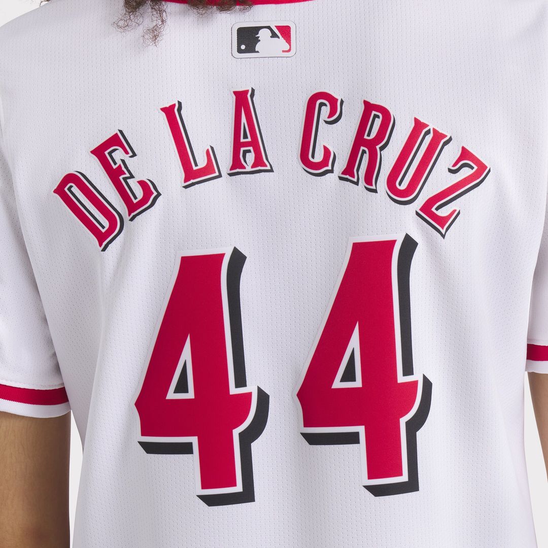 Cincinnati Reds Elly De La Cruz Nike Women's Home Limited Player Jersey - White Team Jersey Sports Fan Apparel