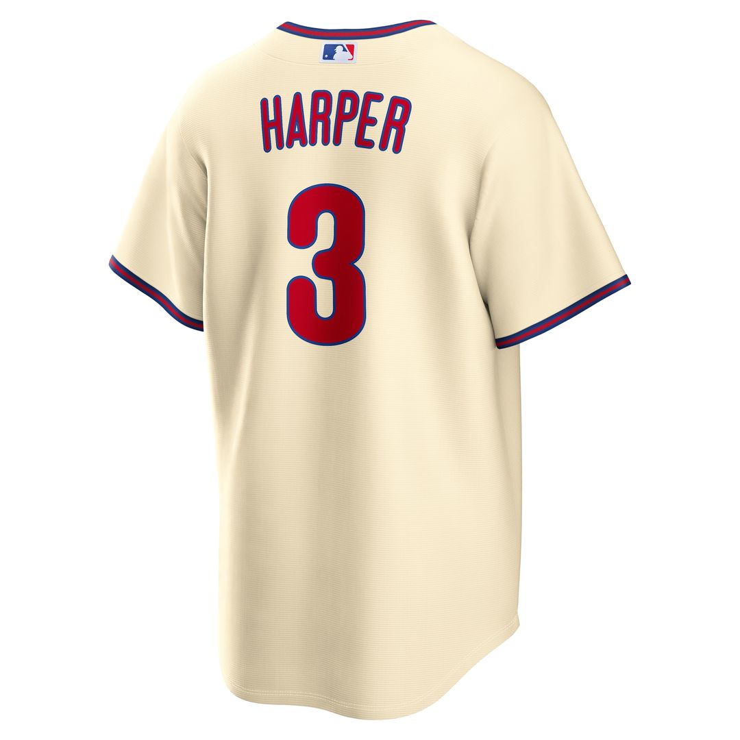 Philadelphia Phillies Bryce Harper Nike Home Replica Jersey - White Team Jersey Sports Fan Apparel