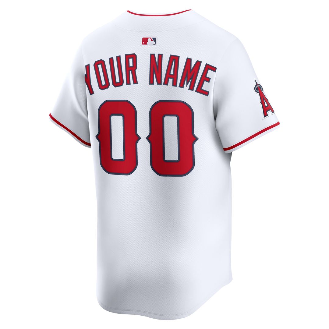 Los Angeles Angels Nike Alternate Limited Custom Jersey - Red Team Jersey Sports Fan Apparel