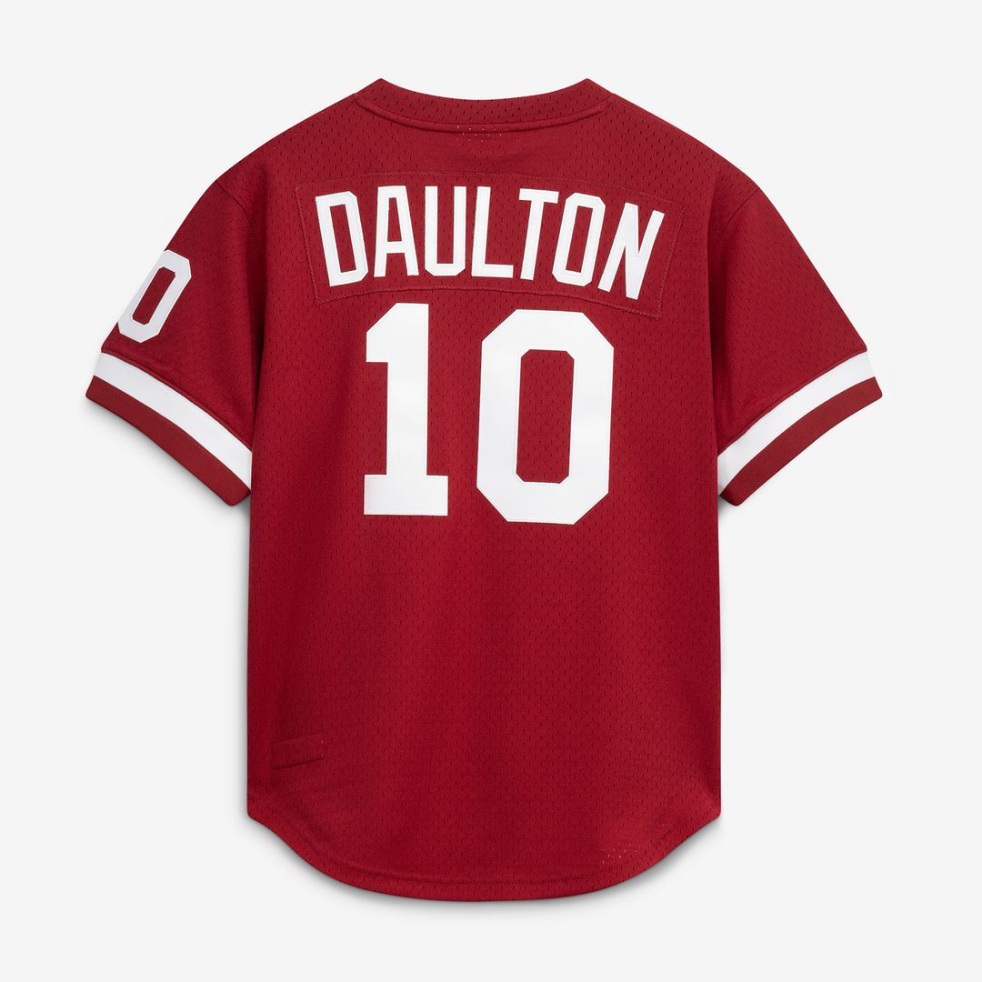 Philadelphia Phillies Darren Daulton Mitchell & Ness Authentic Batting Practice Jersey - Scarlet Team Jersey Sports Fan Apparel