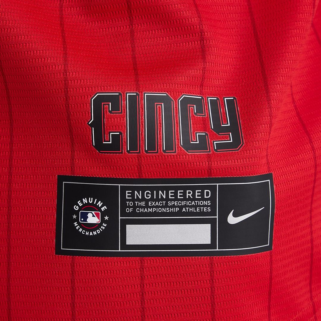 Cincinnati Reds Nike 2026 City Connect Stadium Jersey - Red Team Jersey Sports Fan Apparel