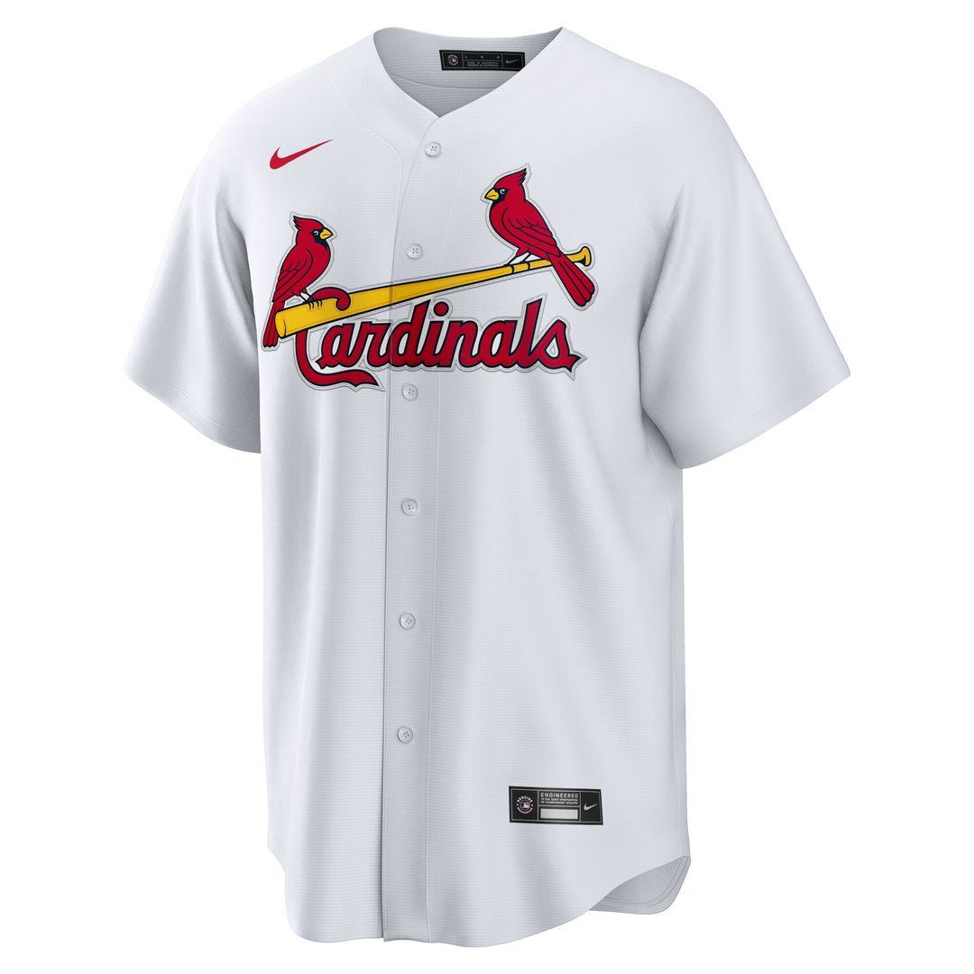 St. Louis Cardinals Pedro Pagés Nike Home Replica Jersey - White Team Jersey Sports Fan Apparel