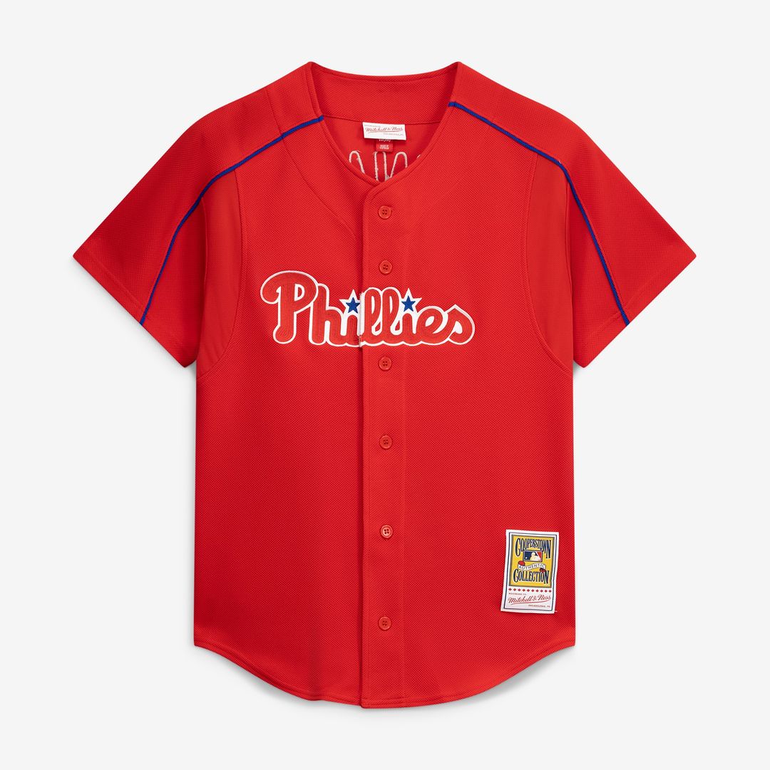 Philadelphia Phillies Ryan Howard Mitchell & Ness Cooperstown Batting Practice Jersey - Red Team Jersey Sports Fan Apparel